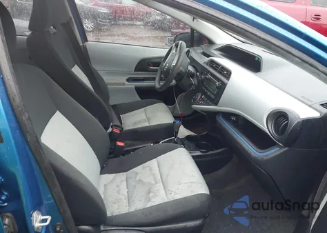 2012 Toyota Prius C Two from USA, damaged, VIN JTDKDTB31C1017250